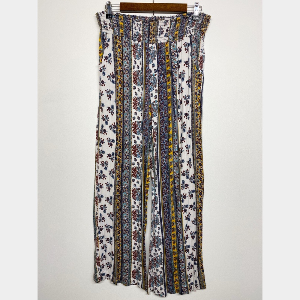 Mossimo Supply Co. Floral Wide Leg Pants XL